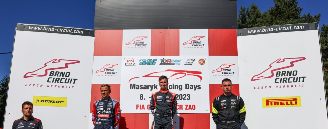 We ended the season with a&nbsp;podium place in Brno